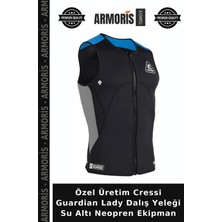 Armoris Özel Üretim Cressi Guardian Lady Dalış Yeleği Su Altı Neopren Ekipman