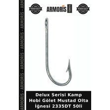 Armoris Delux Serisi Kamp Hobi Gölet Mustad Olta Iğnesi 2335DT 50LI