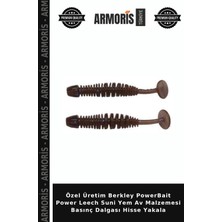 Armoris Özel Üretim Berkley Powerbait Power Leech Suni Yem Av Malzemesi Basınç Dalgası Hisse Yakala