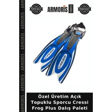 Armoris Özel Üretim Açık Topuklu Sporcu Cressi Frog Plus Dalış Paleti