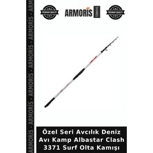 Armoris Özel Seri Avcılık Deniz Avı Kamp Albastar Clash 3371 Surf Olta Kamışı