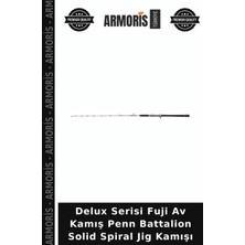 Armoris Delux Serisi Fuji Av Kamış Penn Battalion Solid Spiral Jig Kamışı