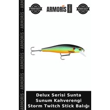 Armoris Delux Serisi Sunta Sunum Kahverengi Storm Twitch Stick Balığı
