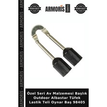 Armoris Özel Seri Av Malzemesi Başlık Outdoor Albastar Tüfek Lastik Teli Oynar Baş 98405