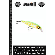 Armoris Premium Su Altı At Çek Tıkırtılı Storm Doom Bell Shad - O Shallow Balığı