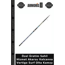 Armoris Özel Üretim Sahil Hizmet Akarsu Italcanna Vertigo Surf Olta Kamışı