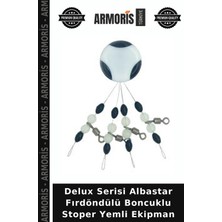 Armoris Delux Serisi Albastar Fırdöndülü Boncuklu Stoper Yemli Ekipman