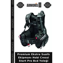 Armoris Premium Ekstra Sualtı Ekipmanı Hobi Cressi Start Pro Bcd Yeleği