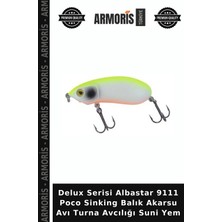 Armoris Delux Serisi Albastar 9111 Poco Sinking Balık Akarsu Avı Turna Avcılığı Suni Yem