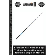 Armoris Premium Kali Kunnan Saga Trolling Tekne Olta Kamışı Balıkçılık Ekipman Macera