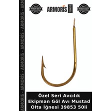 Armoris Özel Seri Avcılık Ekipman Göl Avı Mustad Olta Iğnesi 39853 50LI