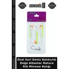 Armoris Özel Seri Deniz Balıkçılık Doğa Albastar Natura Rib Minnow Balığı