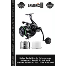 Armoris Delux Serisi Deniz Ekipmanı Av Malzemesi Avcılık Ürünü Kali Kunnan Spinit Air Surf Olta Makinesi