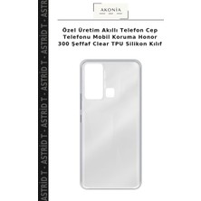 Özel Üretim Akıllı Telefon Cep Telefonu Mobil Koruma Honor 300 Şeffaf Clear Tpu Silikon Kılıf