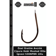 Armoris Özel Üretim Avcılık Çipura Hobi Mustad Olta Iğnesi 530NPBR 10LU