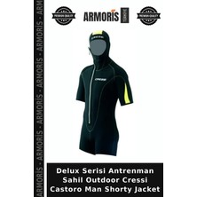 Armoris Delux Serisi Antrenman Sahil Outdoor Cressi Castoro Man Shorty Jacket