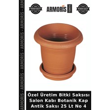 Armoris Özel Üretim Bitki Saksısı Salon Kabı Botanik Kap Antik Saksı 25 Lt No 4