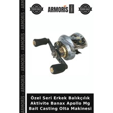 Armoris Özel Seri Erkek Balıkçılık Aktivite Banax Apollo Mg Bait Casting Olta Makinesi