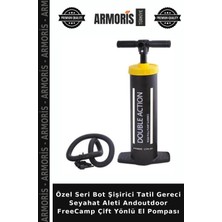 Armoris Özel Seri Bot Şişirici Tatil Gereci Seyahat Aleti Andoutdoor Freecamp Çift Yönlü El Pompası