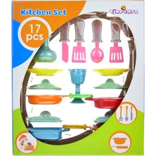 King Toys Eng 17 Parça Mutfak Set 224 1 Adet
