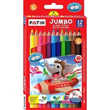 Fatih Jumbo Kuruboya 12 Renk Tam Boy 1 Adet