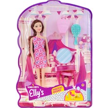 King Toys Ellys Makyaj Masası ve Dolap URT-19-8487 1 Adet