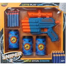 Prestij Kutulu 3 Hedefli Sniper 8 Dart Atıcı FAB.5707 1 Adet