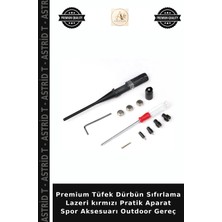 Premium Tüfek Dürbün Sıfırlama Lazeri Kırmızı Pratik Aparat Spor Aksesuarı Outdoor Gereç