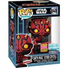 Funko Star Wars Pop! Darth Maul In Kyber Crystal Summer Convention Limited Edition 9500 Adet Nadir #848