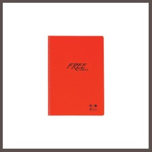 Bezos K.color A4/60 Yeni Free Çizgili Pp Kap. 1 Adet ECO123