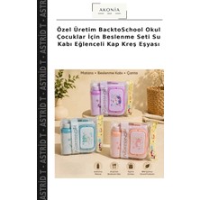 Özel Üretim Backtoschool Okul Çocuklar Için Beslenme Seti Su Kabı Eğlenceli Kap Kreş Eşyası