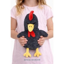 Hayal Bahçesi Sesli Öten Çilli Horoz Peluş 30 cm