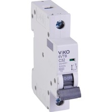 Tr 6VTB-1C32 Otomatik Sigorta 6ka C Tipi 1 Kutup 32A