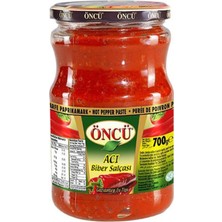 Tr Öncü Biber Salçasi Aci (700 Gr.) Cam
