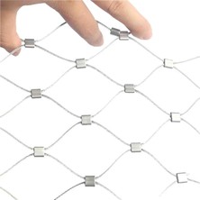 Tr Paslanmaz Çelik Bahçe Teli, 5 cm Genişlik, Uzunluk 0,8 M x 25 M, Bitki Koruma ve Hayvan Çiti,