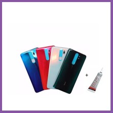 Bezos Redmi Note 8 Pro Arka Batarya Pil Kapağı Mavi (B70 Bzoshb