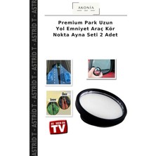 Premium Park Uzun Yol Emniyet Araç Kör Nokta Ayna Seti 2 Adet