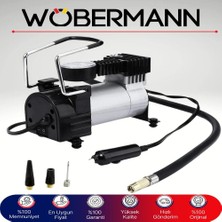 Tr Wöbermann 150 Psı Metal Gövdeli Hava Kompresörü | Taşınabilir Oto Lastik Şişirme Pompası