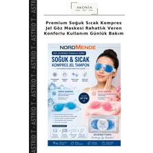 Premium Soğuk Sıcak Kompres Jel Göz Maskesi Rahatlık Veren Konforlu Kullanım Günlük Bakım