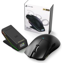 Tr X11 Pro V2 Kablosuz Oyun Faresi, Tft Docklu, Siyah A