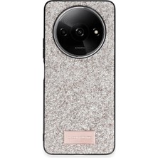 CADDE101 Onegif Xiaomi Redmi A3 4g Bright Simli Kapak - Gold