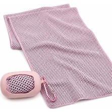 Tr Sporcu Havlusu 60 x 27 Cm, Anahtarlıklı Taşıma Kutulu Kompakt Fitness ve Seyahat Havlusu, Aso
