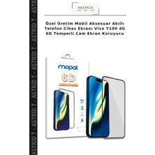 Özel Üretim Mobil Aksesuar Akıllı Telefon Cihaz Ekranı Vivo Y100 4g 6d Temperli Cam Ekran Koruyucu