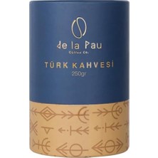 Tr Pau Taze Öğütülmüş Premium Türk Kahvesi 250 gr (Özel Silindir Kutu)