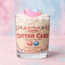 Tr Cotton Candy Pamuk Şeker Kokulu Soya Mum