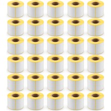 Tr 70X100MM Termal Etiket 30 Rulo 500 Sarım