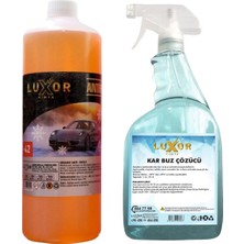 Tr 42 Derece Antifriz Konsantre 1 Lt + Kar Buz Çözücü 1 Lt Seti LKTAKB12S