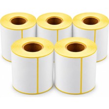 Tr 150X100MM Termal Etiket 5 Rulo 250 Sarım