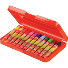 Tr Altıgen Pastel Plastik Kutu,12'li (125112)