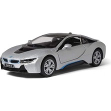 Tr B-M-W I8 Coupe Araba Metalik Edition Modeli 01:36 Ölçeği (13CM) Die-Cast Metal Açılış Kap�